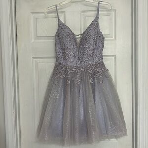 Babydoll Short Prom Dress, Excellent Condition